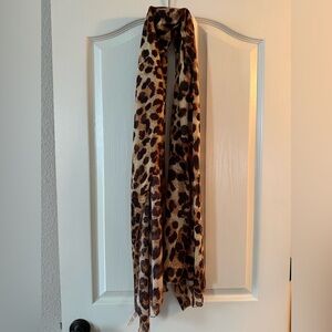 Leopard Print Scarf